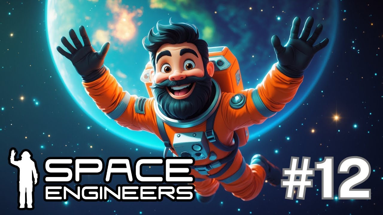 ¡Primer Viaje al Espacio! Comienza la Minería Espacial | Space Engineers #12
