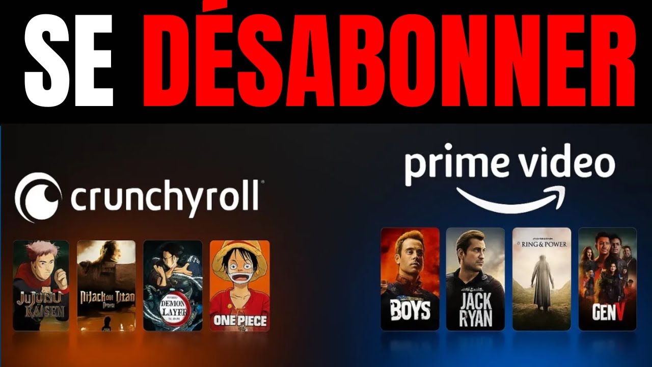 Comment Annuler l&rsquo;Abonnement &agrave; Crunchyroll sur Amazon Prime Video &ndash; R&eacute;silier Crunchyroll sur Amazon