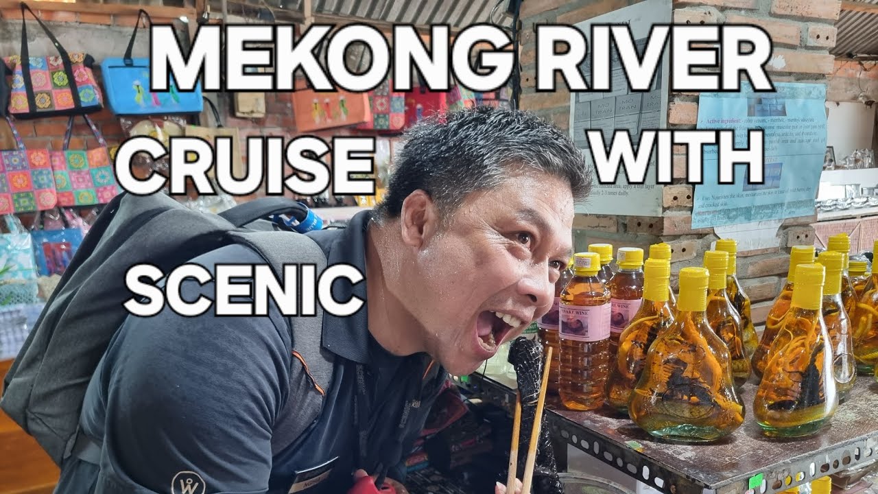 #110 MEKONG Shore excursion with SCENIC RIVER CRUISES 