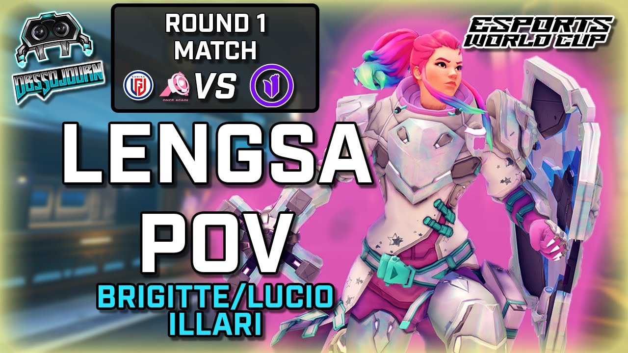 [Lengsa POV] Once Again vs Toronto Ultra - Brigitte, Lucio & Illari Pro Gameplay