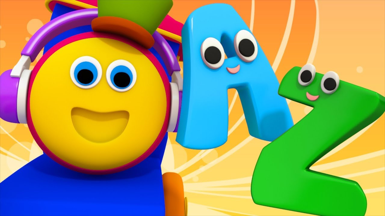 A To Z Songs | Learning Street With Bob The Train | Alphabet Songs For Toddlers | Cartoon by Kids Tv