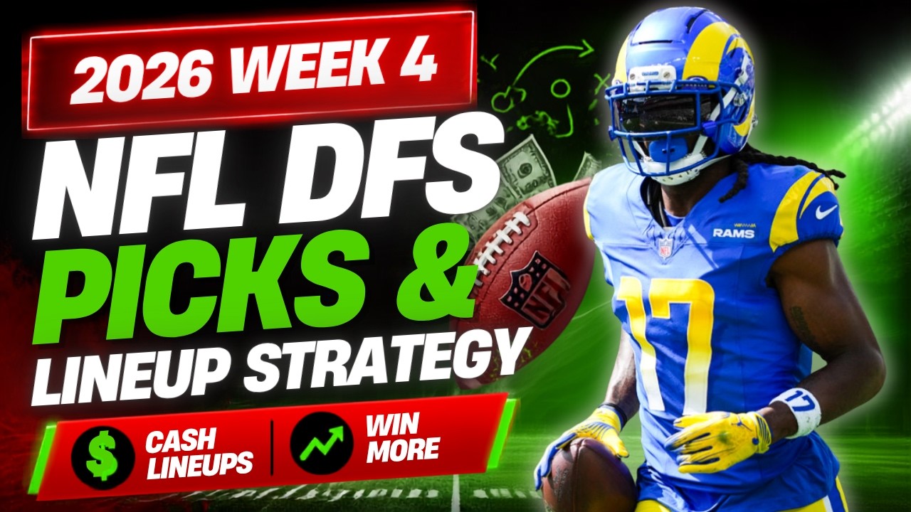 Прогнозы и стратегия выбора состава на 4-ю неделю NFL DFS