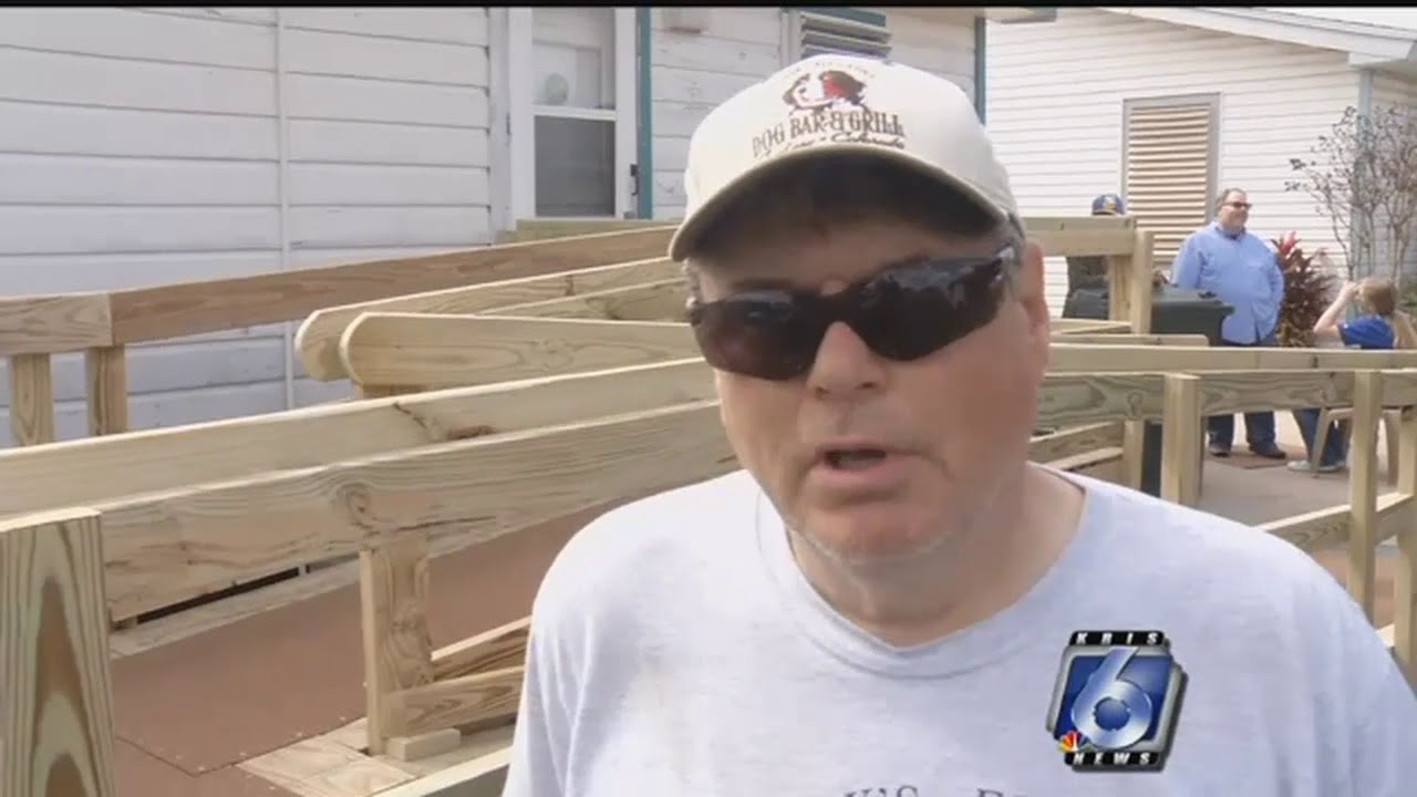 Local ministry builds free wheelchair ramps for those in need