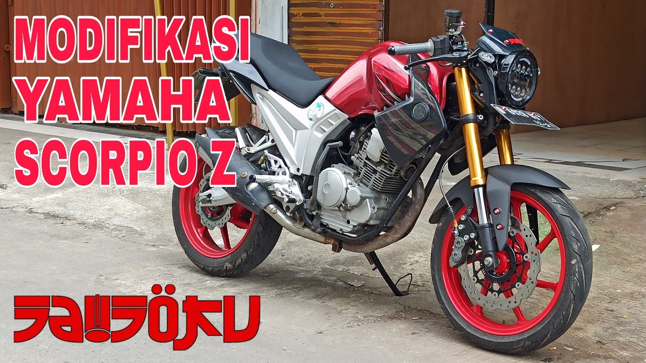 Modifikasi Yamaha Scorpio Z : Kaki-kaki CBR250RR