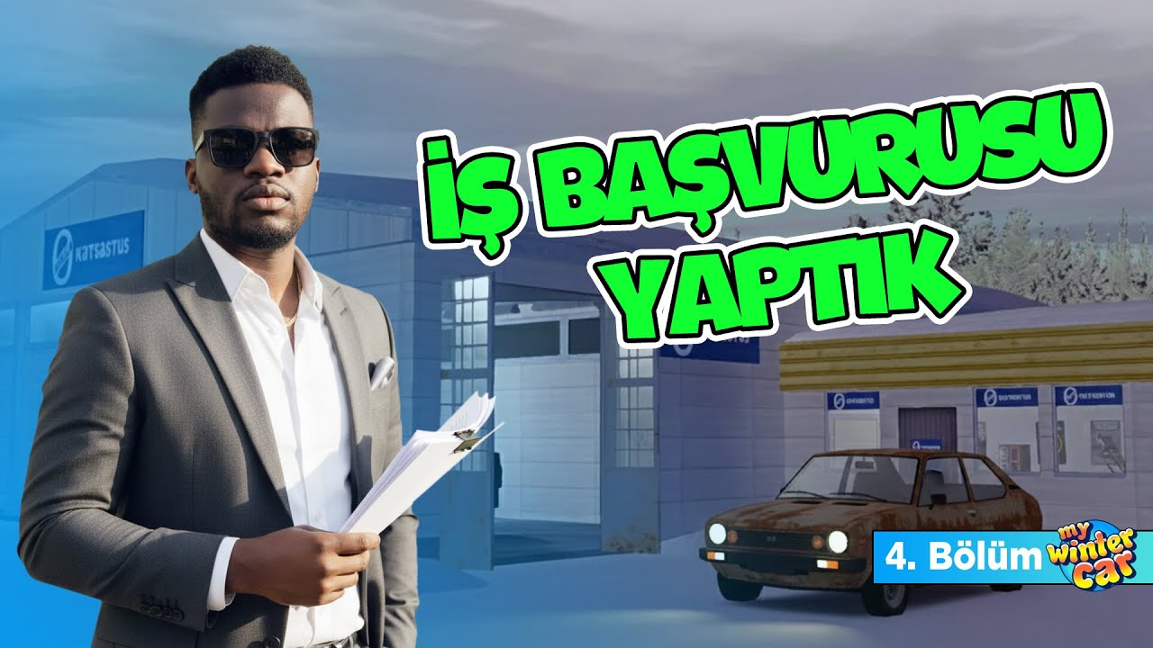 FABRİKAYA İŞ BAŞVURUSU YAPTIK | MY WINTER CAR 4. BÖLÜM