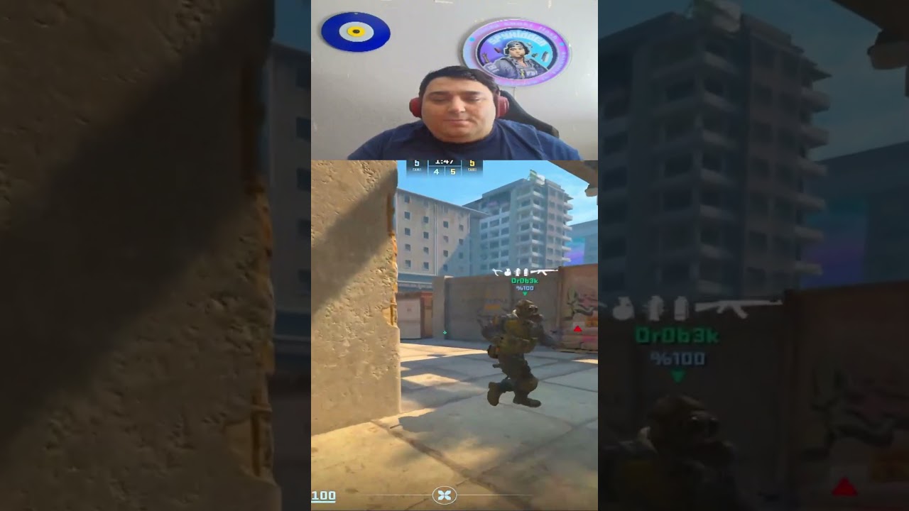 CS2 - Overpass Monster Duo Flashpeek Against Rush 🤪