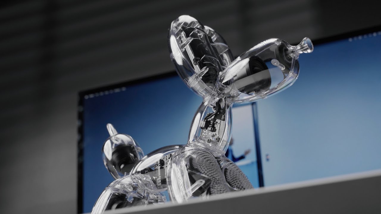 The $750 Jeff Koons x Lexon Design Balloon Dog Speaker!