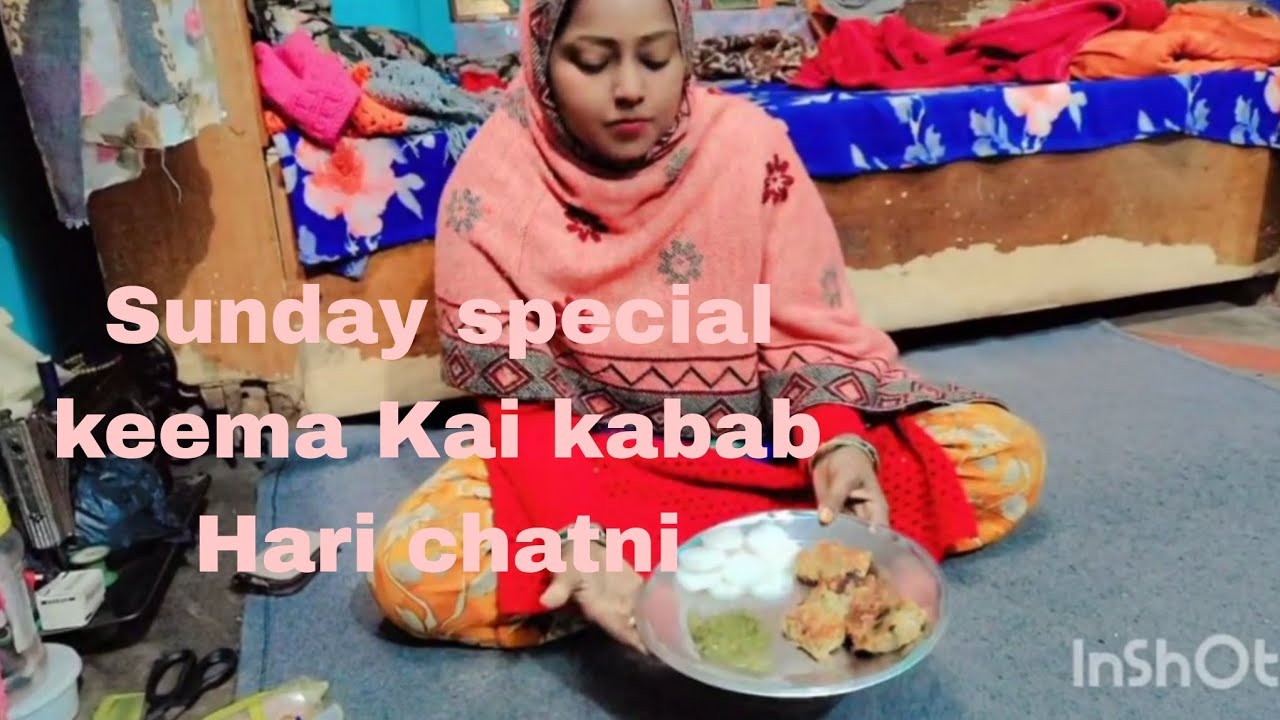 Sunday special keema Kai kabab Hari chatni #food #subscribe ....