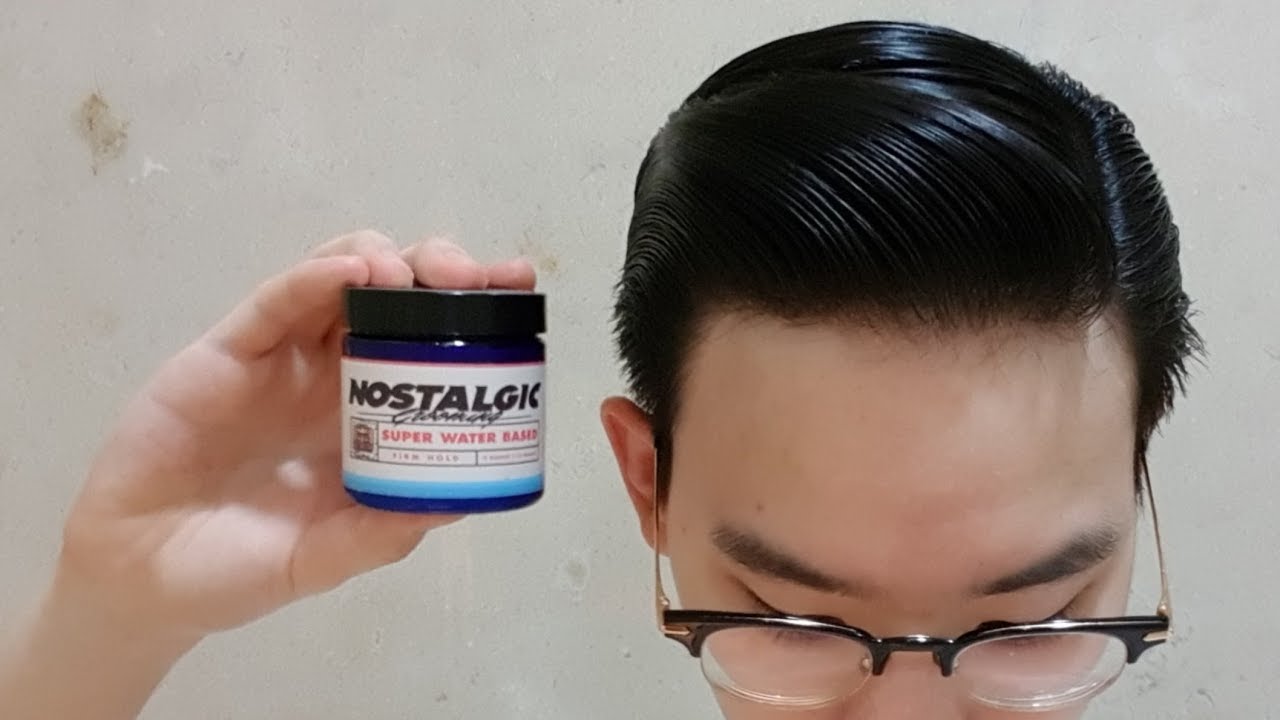 Nostalgic Grooming Super Water Based Pomade Review
