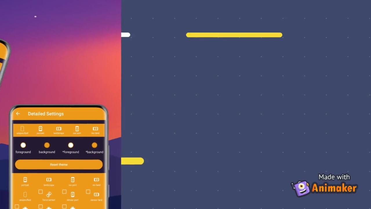 Rotation Control - Screen Orientation Manager