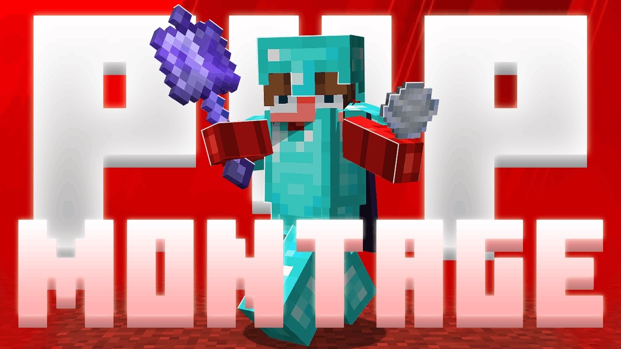 My First MINECRAFT PVP Montage!