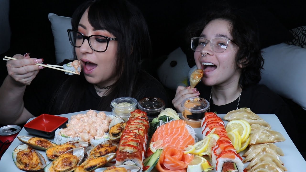 SUSHI MUKBANG | EATING SHOW
