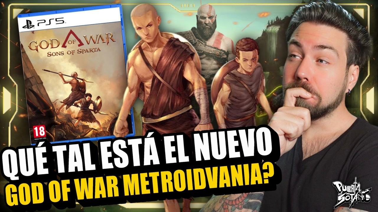 🔥God of War Sons of Sparta NO ES Exactamente como ESPERABA! Qué tal está el METROIDVANIA de KRATOS?