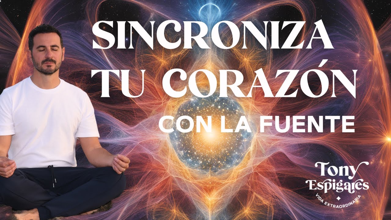 🧿 Conexión Cuántica: Meditación para sincronizar corazones con la UNIDAD - Tony Espigares