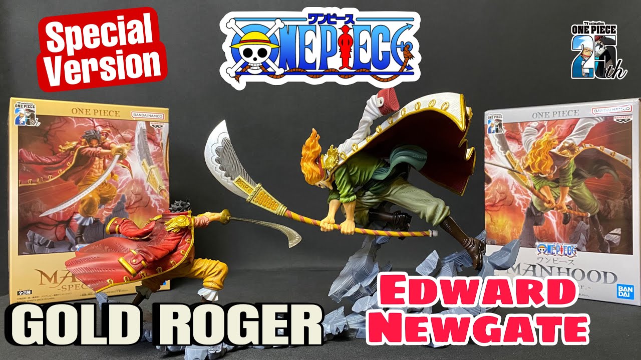 Unboxing ManHood Gold Roger and Edward Newgate Special Version