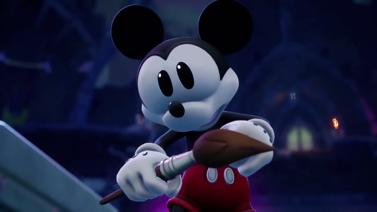 Probando el Mickey Mouse...