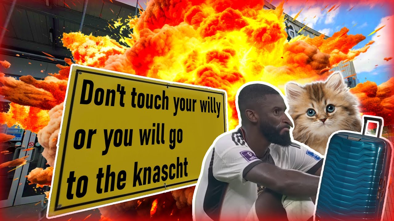 YouTube Kacke: Fu&szlig;ball EM Hart Am Arsch
