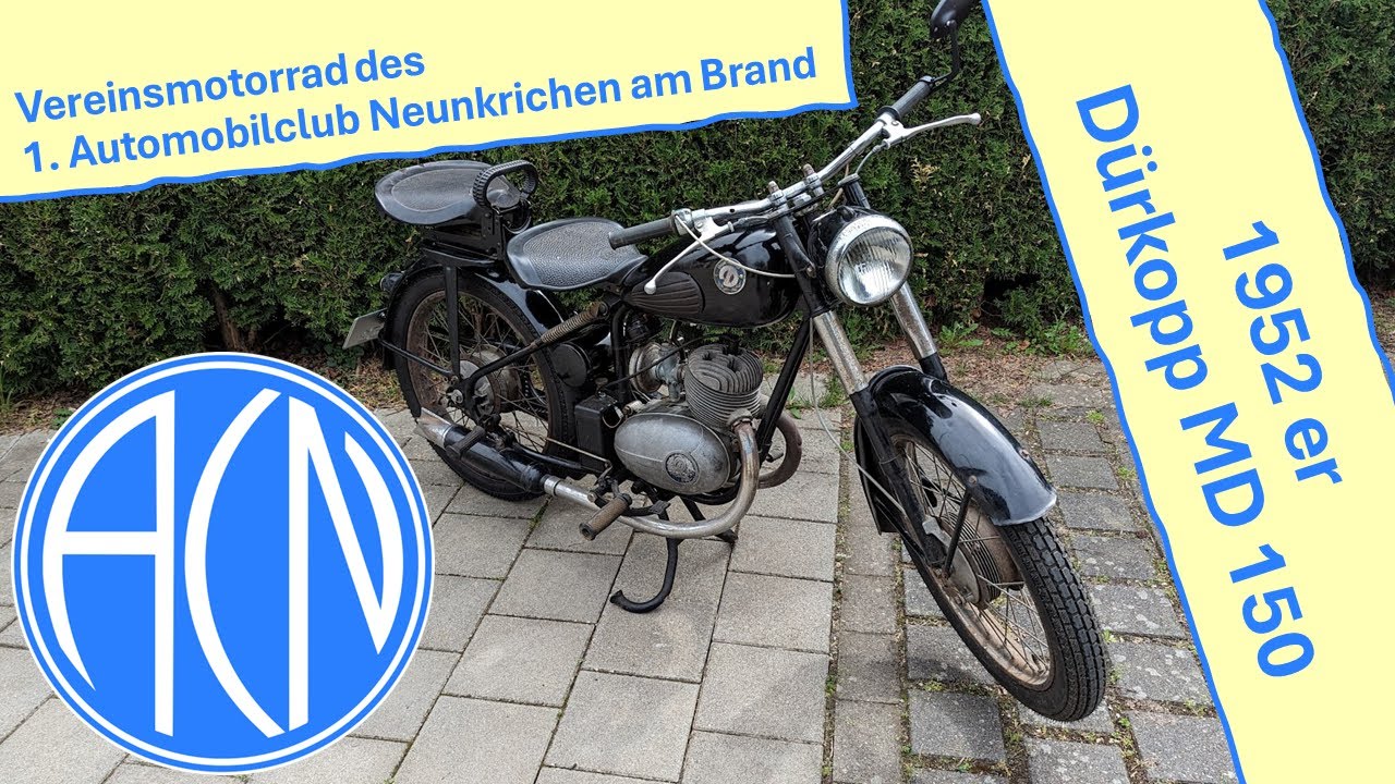 Dürkopp MD 150 ACN Vereinsmotorrad