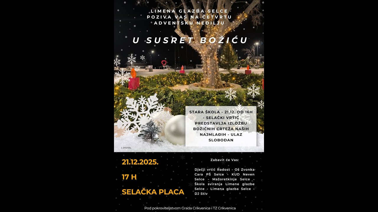 U susret Božiću, Selce 21.12.2025.