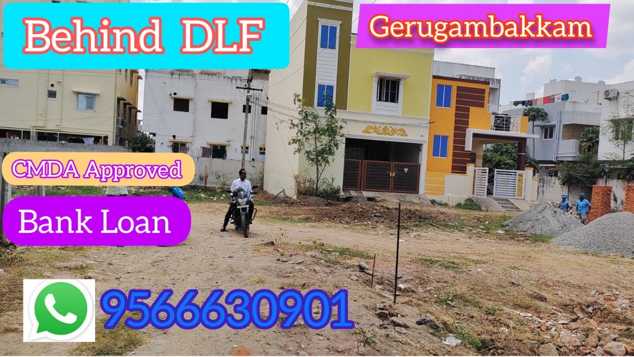 ID:31 Chennai DLF Behind CMDA Approved Budget Plot for Sale | Gerugambakkam | Boomi Builder
