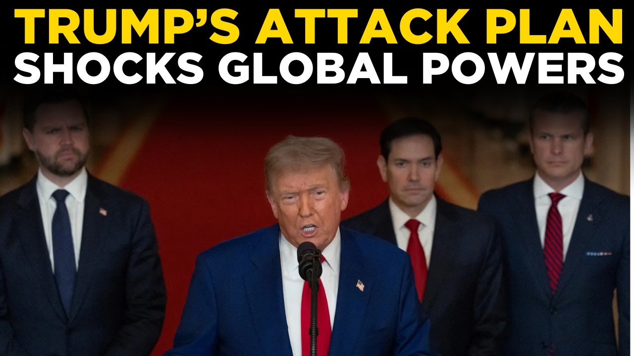 US‑Iran LIVE: Trump’s Bold Attack Plan Rocks Geopolitics As Putin Responds | TRUMP | Iran | Russia