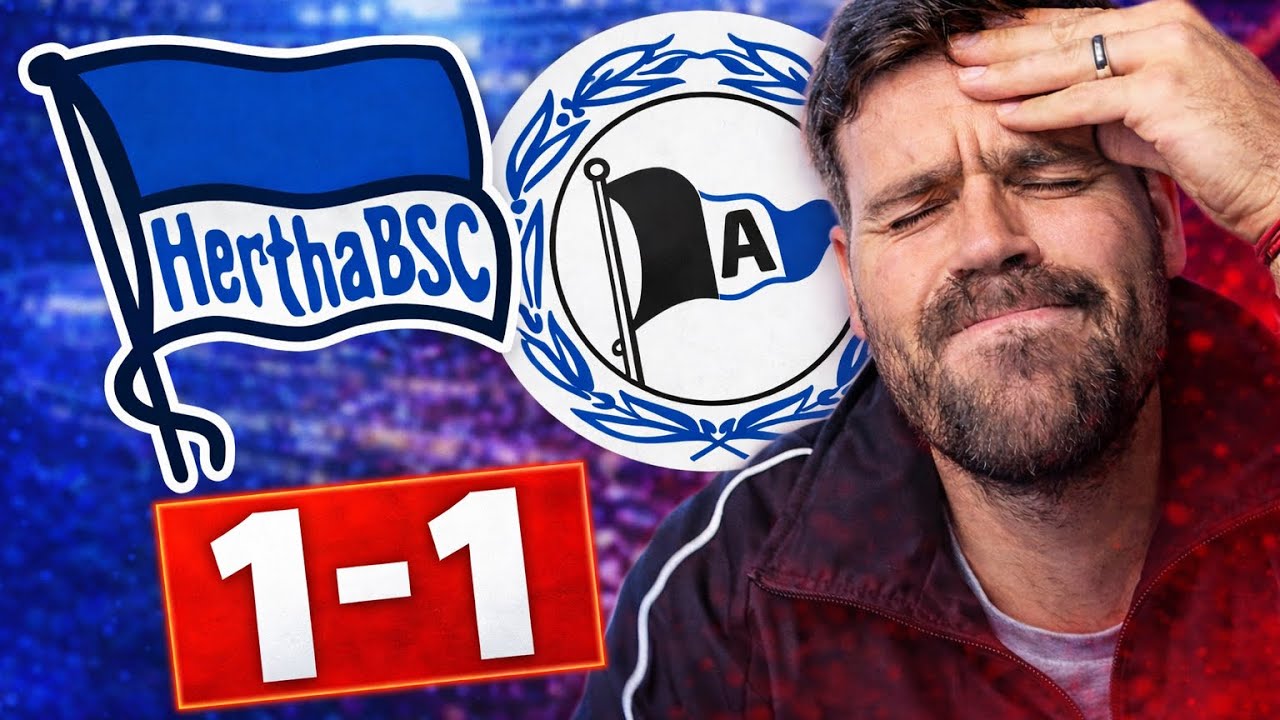 Hertha BSC - Arminia Bielefeld 1-1 (0-0) Analyse & Spielernoten. Hertha entt&auml;uscht! Schiri kleinlich