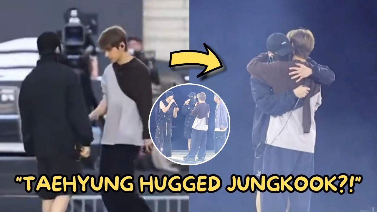 D-1 Busan Soundcheck Turns CHAOTIC! Taehyung Suddenly HUGH Jungkook in Front of Thousands of ARMY
