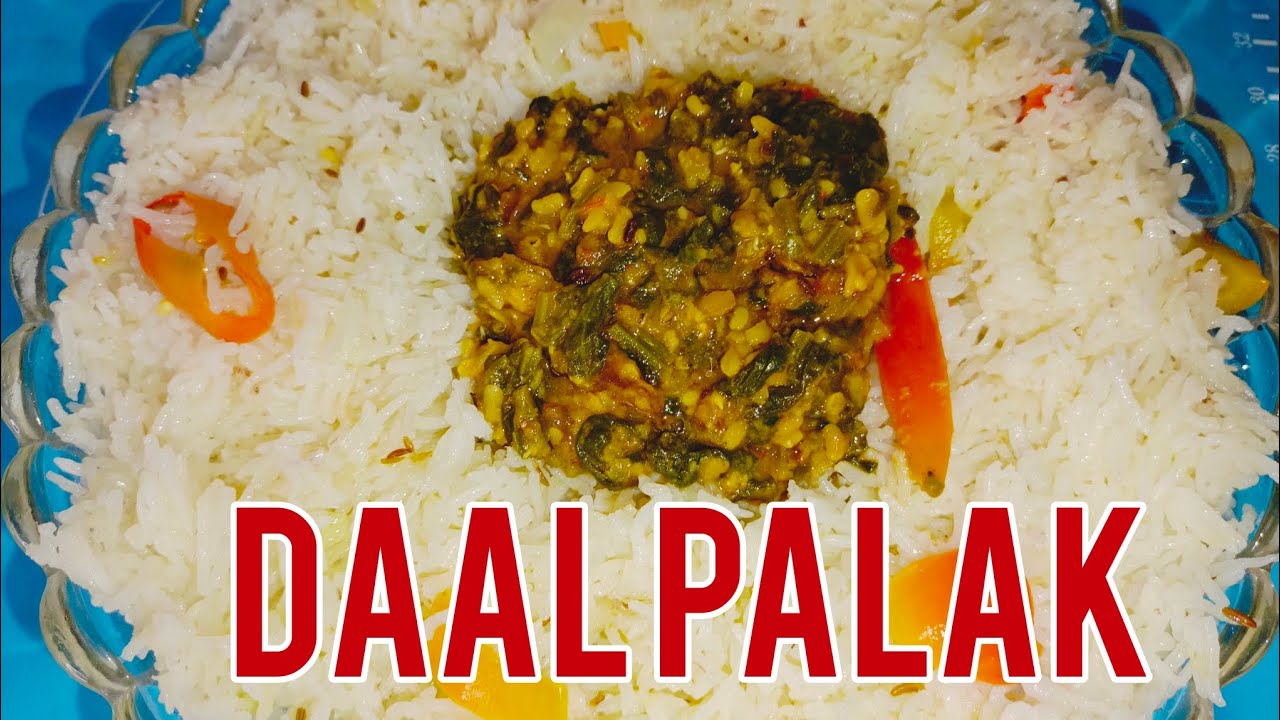 DAAL PALAK RECIPE#BY Ally,s kitchen.