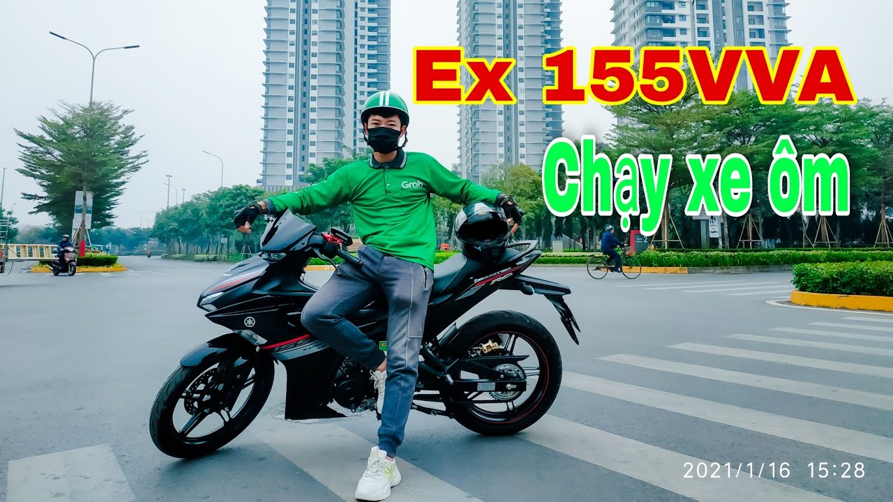 Sức mạnh của Exciter 155 VVA khi chạy xe ôm | Xế Tuyển
