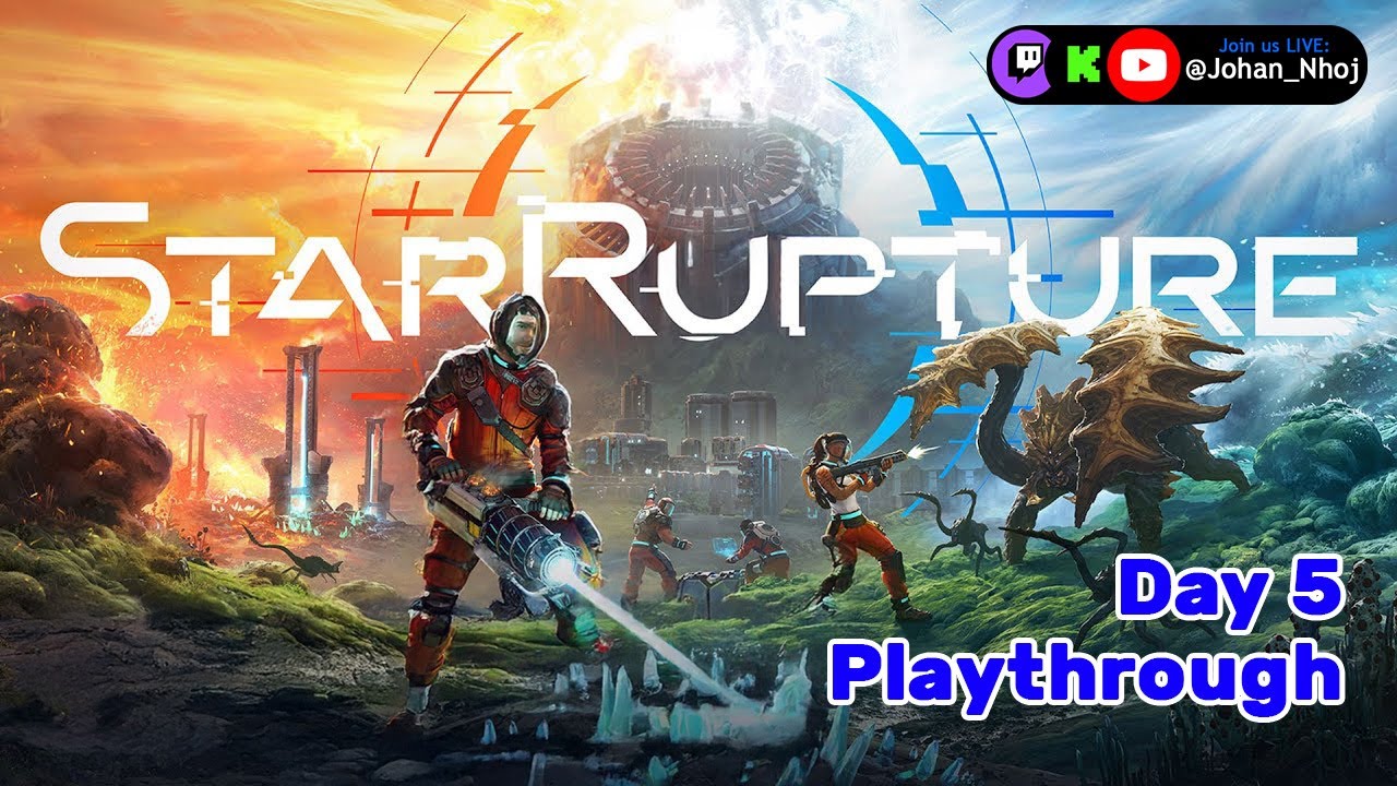 First Time Playing StarRupture – A New Survival/Automation Game (Day 5)