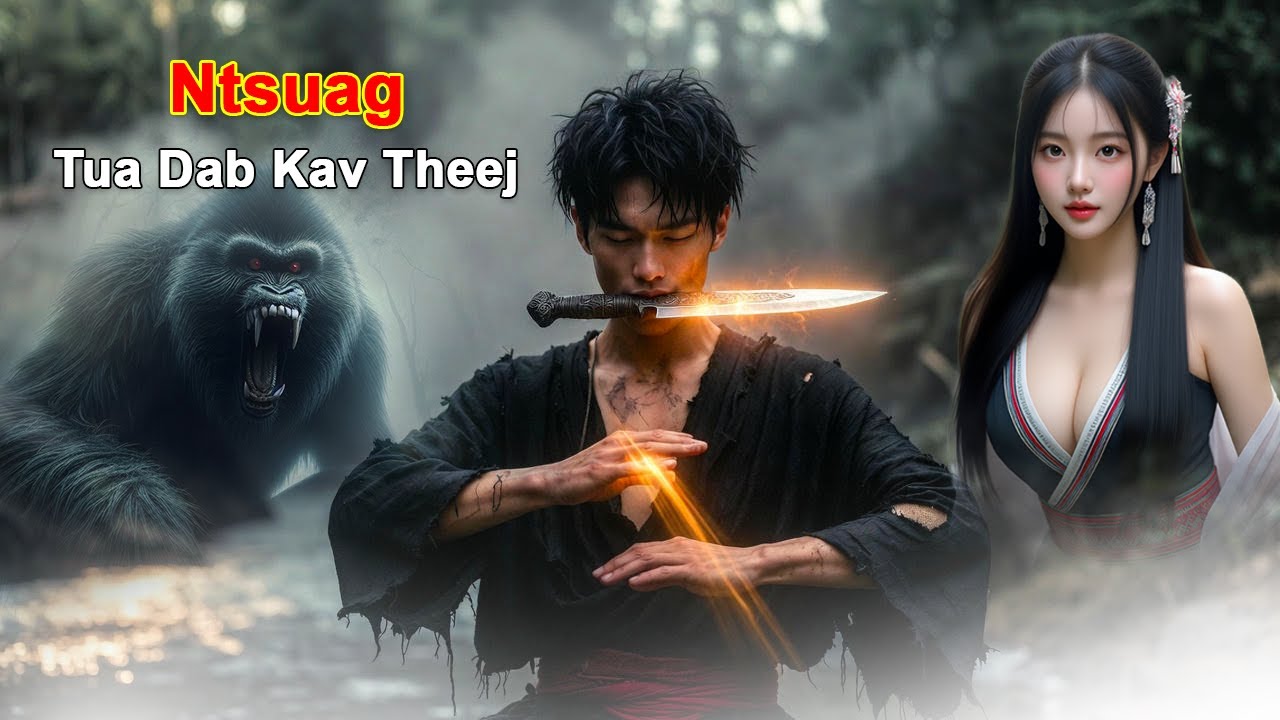 ntsuag tua dab kav kheej Hmong Storieds 苗族的故事