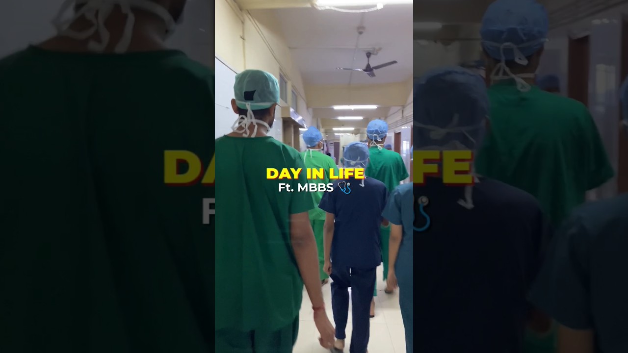 A Day in the life of MBBS Student🩺 Surgery Posting| Guwahati Medical College #shorts #neet