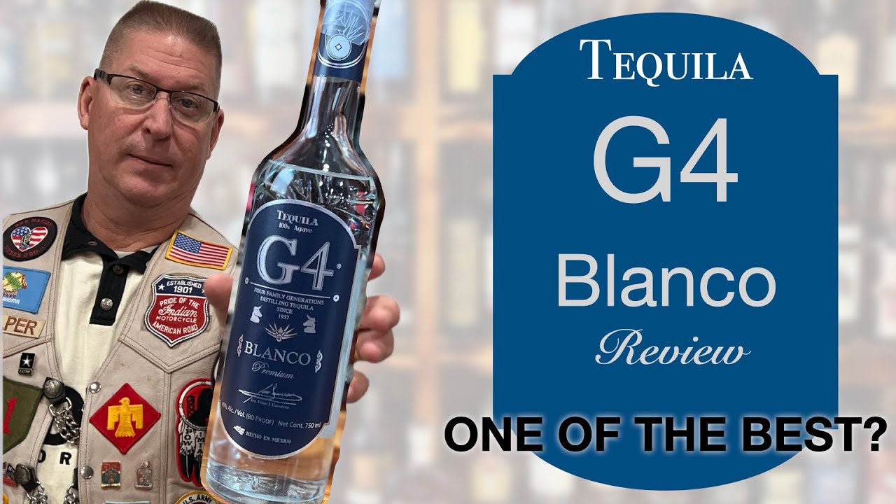 Experience The Smooth Taste Of G4 Blanco Tequila!