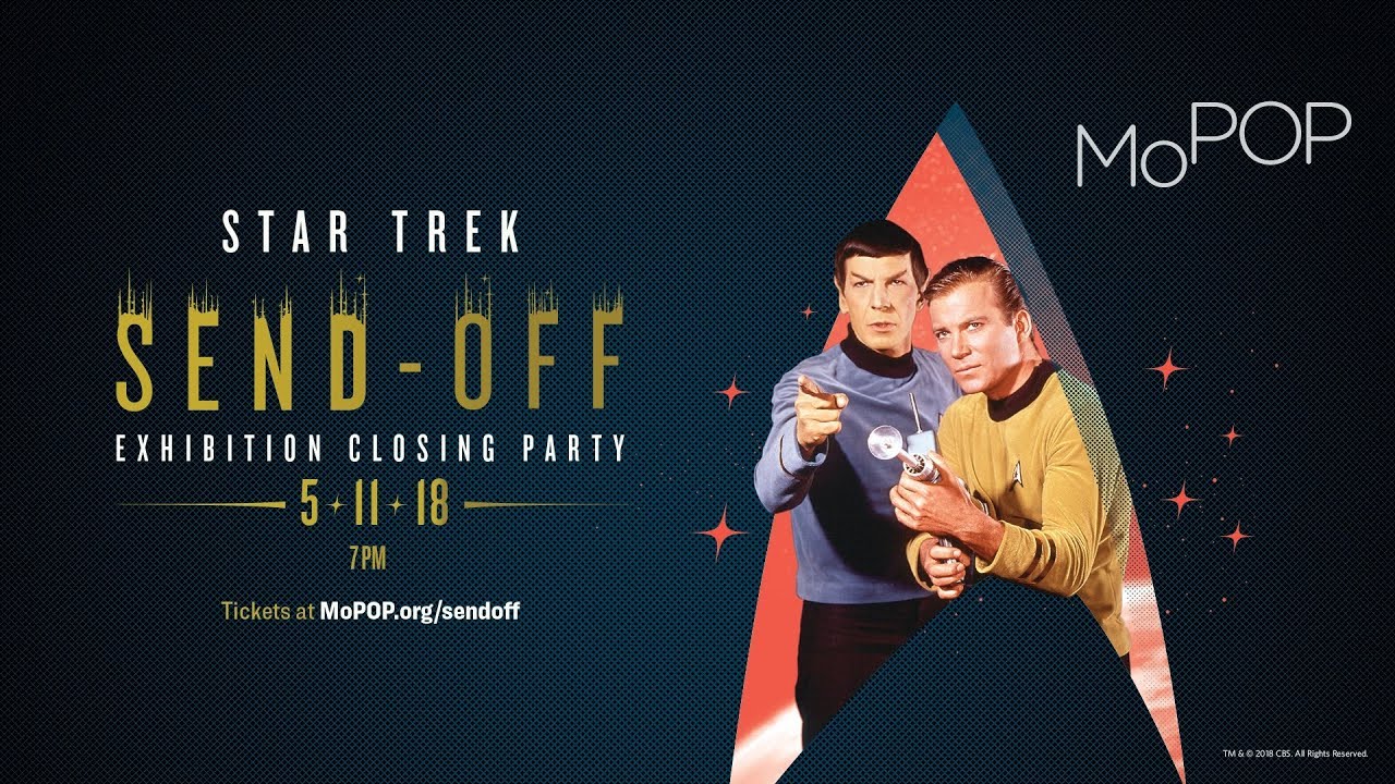 Last Chance! Star Trek Send Off Party - May 11