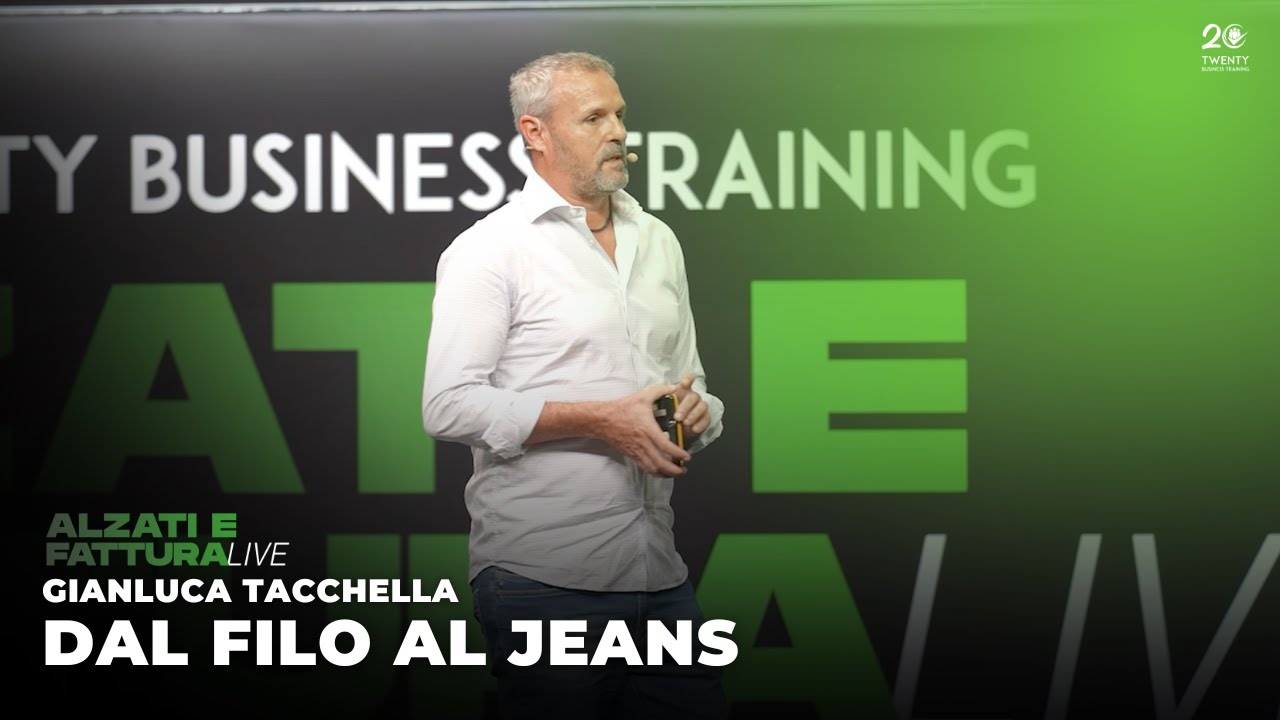 Il modello industriale di Carrera Jeans - Gianluca Tacchella ad Alzati e Fattura LIVE