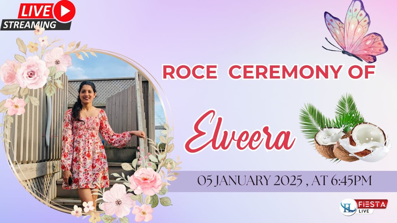 Roce Ceremony Of ELVEERA | Watch LIVE