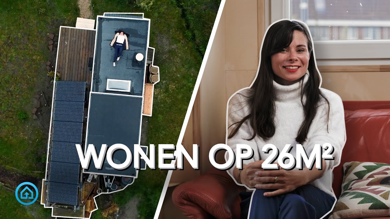 TINY HOUSE Tour: duurzaam leven op 26 vierkante meter | Real Estate Masterclass