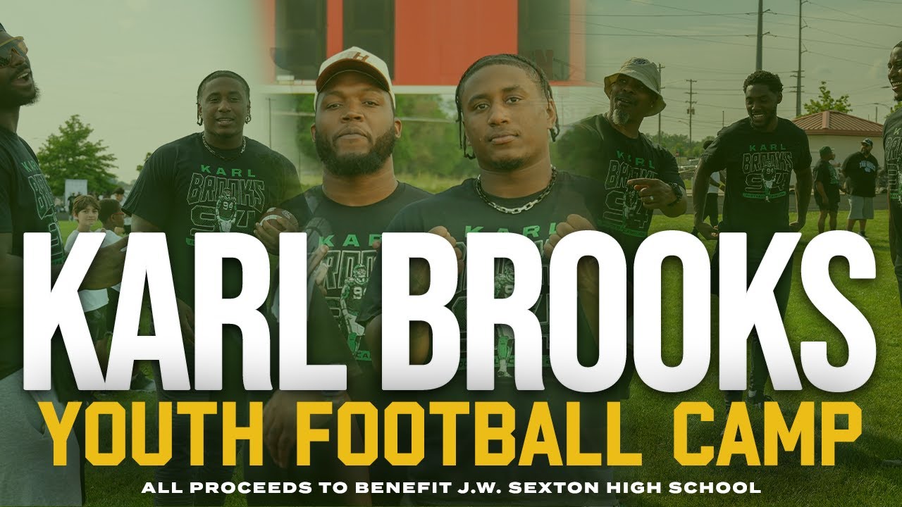 KARL BROOKS 2025 YOUTH FOOTBALL CAMP!