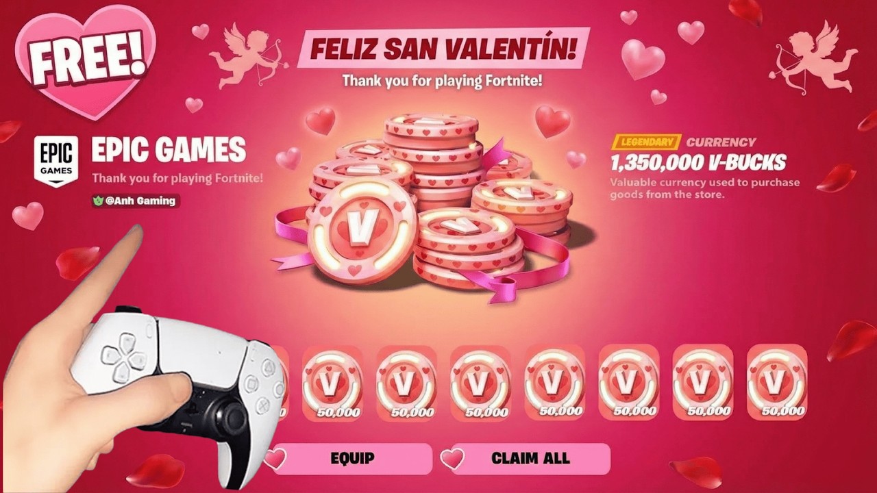 ¡SOLO HOY! COMO conseguir PAVOS GRATIS en FORTNITE  SAN VALENTÍN❤️✅Fortnite Temporada 1 - Capitulo 7