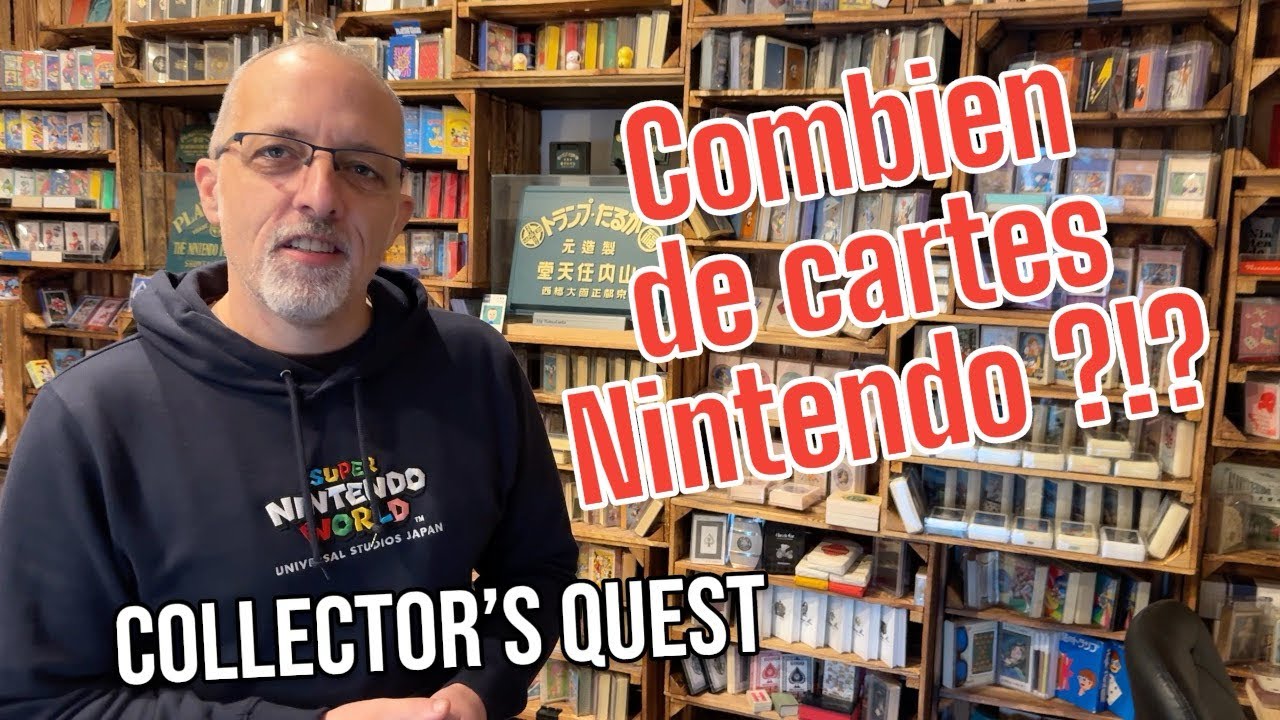 La plus grosse collection de cartes Nintendo au monde ?!? Collector’s Quest