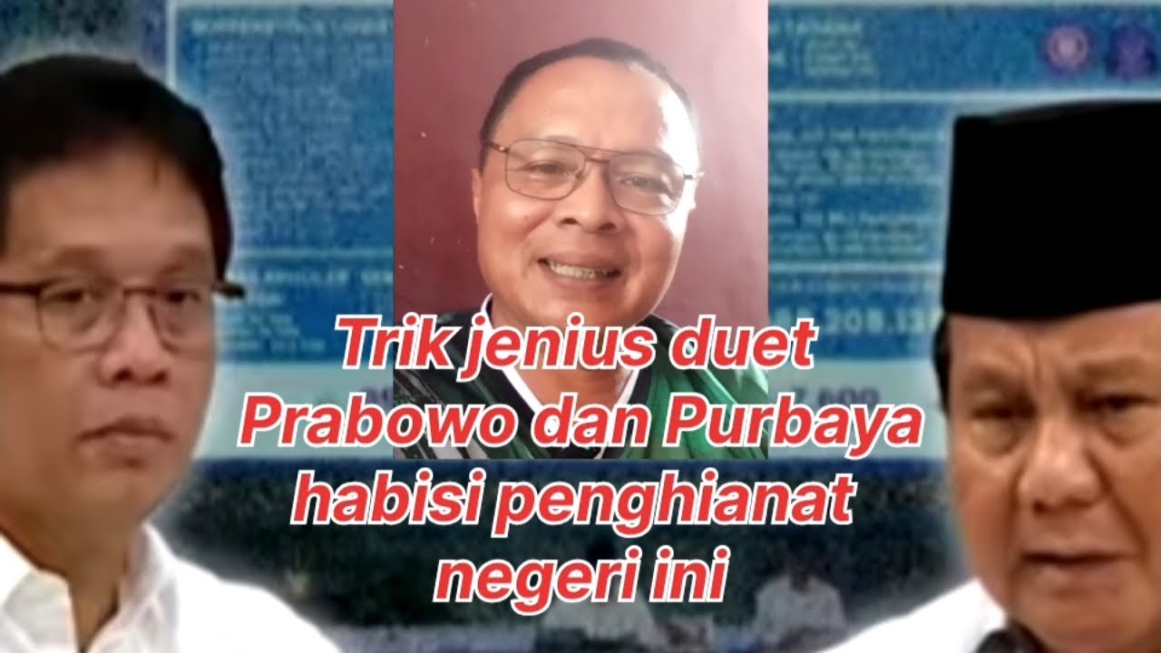 Trik Menkeu Purbaya dan Prabowo habisi penghianat bangsa ini yang membuat dunia kagum. 