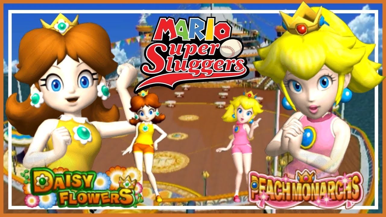 ✿ Mario Super Sluggers - Daisy vs Peach (Daisy Cruiser) ✿