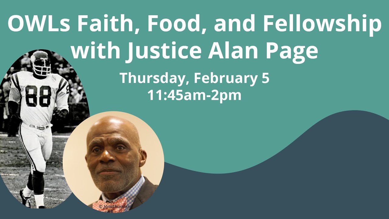 Older Wiser Lutherans Present Justice Alan Page | 2.5.2026
