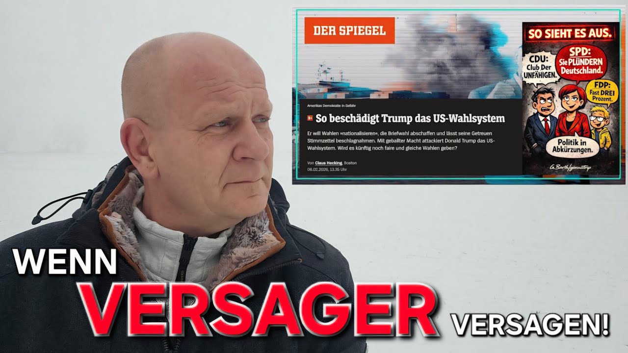 DEUTSCHE MEDIEN WOLLEN WAHLBETRUG UND VERSAGEN BEIM BASHING !