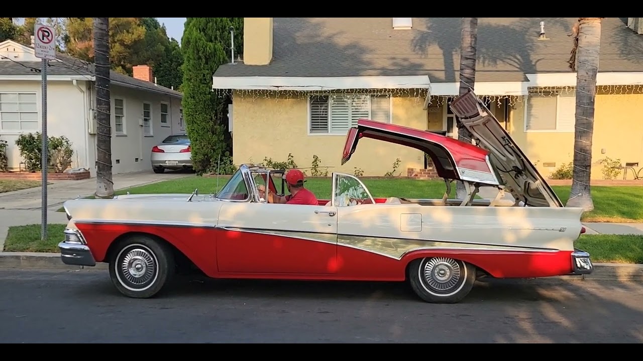 1958 Ford Skyliner Top Operation