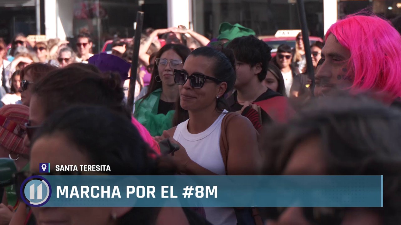 Las mujeres en las calles de Santa Teresita ✊♀️