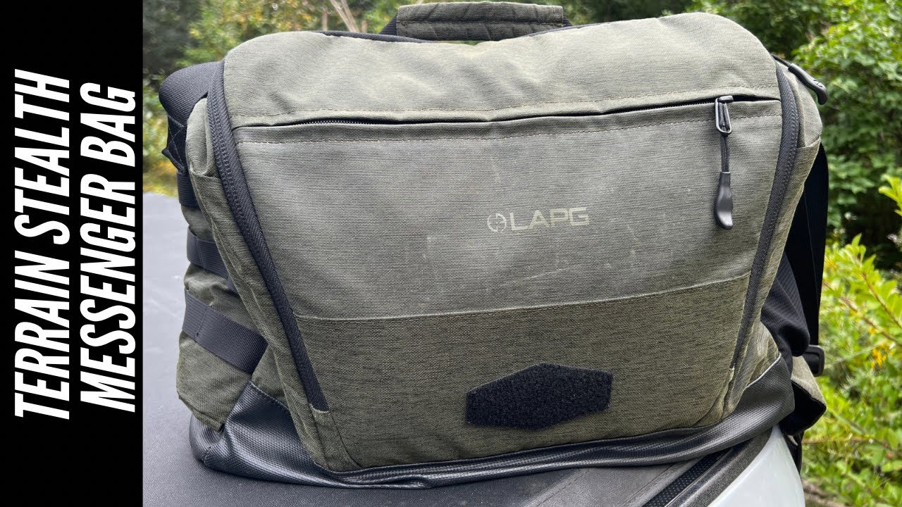 LA Police Gear Terrain Stealth Messenger Bag: Budget-Friendly Bag that I've Used for 18 Months