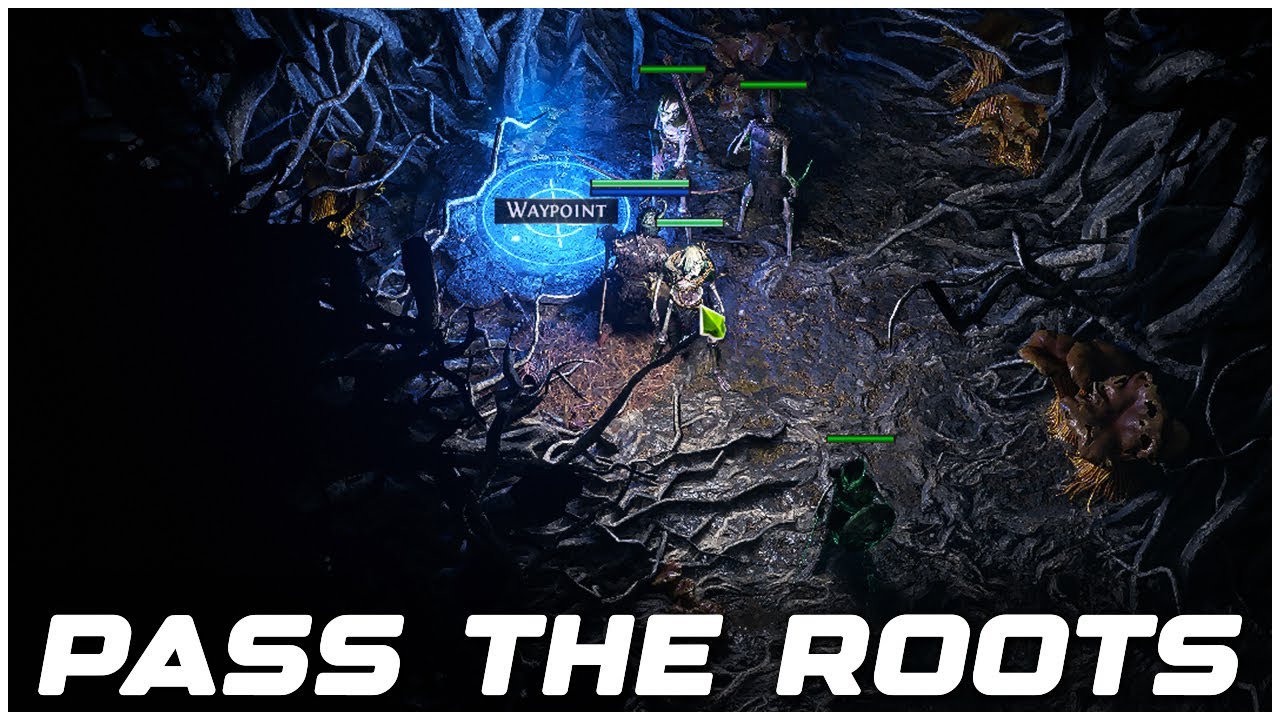 Path of Exile 2 How to Pass the Grim Tangle Roots (The Mysterious Shade)