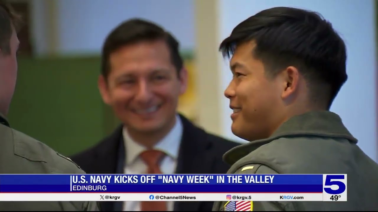Rio Grande Valley veteran helps launch first-ever Navy Week in the area