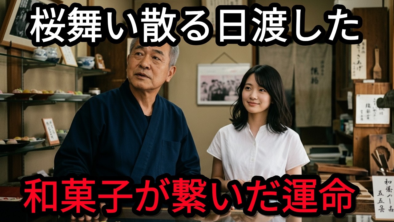 40年前に彼女が渡した和菓子ひとつが、この男の人生を変えた 【感動】